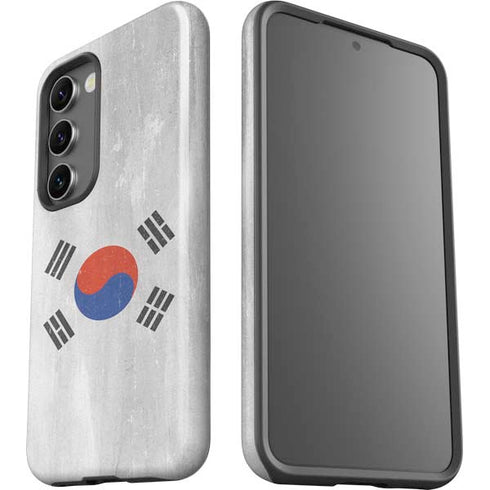 South Korean Flag Distressed Galaxy S23 Pro Case